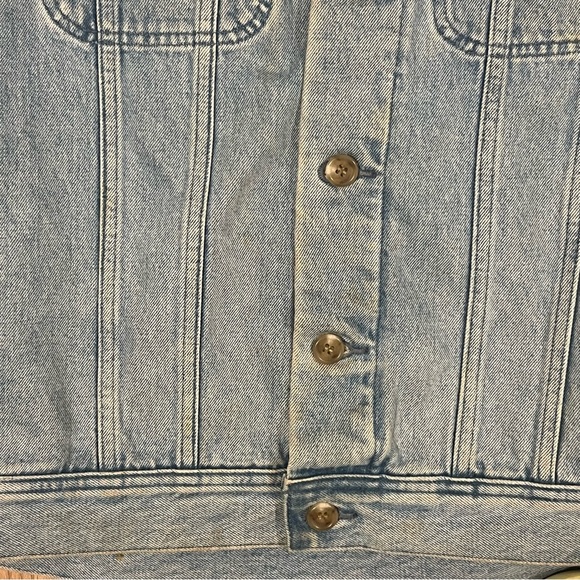 A.P.C. Howl Denim Jacket with Beige Collar size Large - Picture 6 of 10